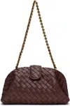 Bottega Veneta Burgundy Lauren 1980 Clutch In 2129 Madder Brown-m