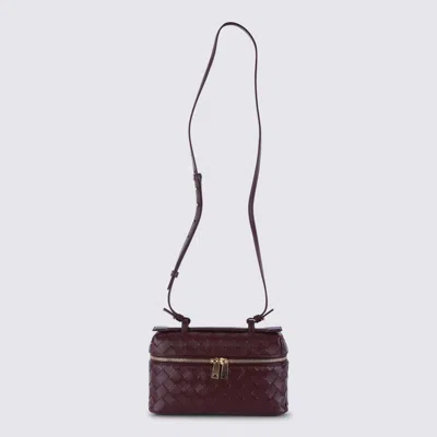 Bottega Veneta Burgundy Leather Bang Bang Bag