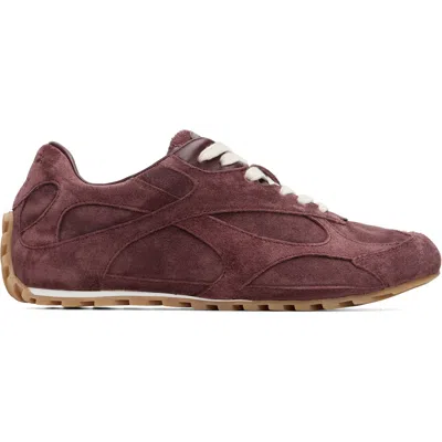 Bottega Veneta Burgundy Orbit Flash Sneakers In Multi