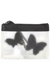 Bottega Veneta Butterfly Clutch In Gray