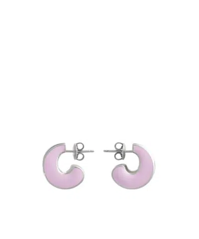 Bottega Veneta Butterfly Pin-button Earrings In Fairy