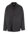 Bottega Veneta Button Casual Jacket In Black