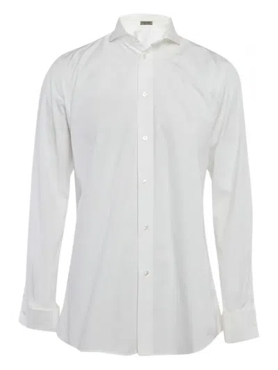 Pre-owned Bottega Veneta Button-up Cotton Shirt In White