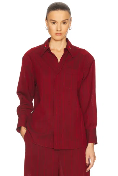 BOTTEGA VENETA BUTTON UP TOP