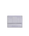 Bottega Veneta Button Your Wallet In Purple