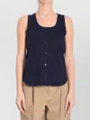 Bottega Veneta Buttoned Scoop Neck Tank Top