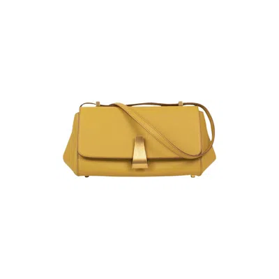 Pre-owned Bottega Veneta Bv Angle Shoulder Bag 'butterscotch' In Yellow