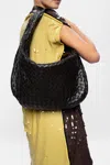 Bottega Veneta ‘bv Jodie' Shoulder Bag In Brown