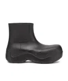 Bottega Veneta Rubber Rain Boots In Black