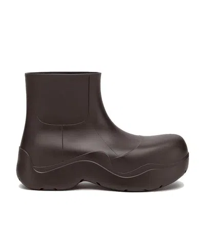 Bottega Veneta Bv Puddle Boots In Noir