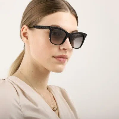 Pre-owned Bottega Veneta Bv0034s 004 Havana Sunglasses Sonnenbrille Brown Gradient Lenses