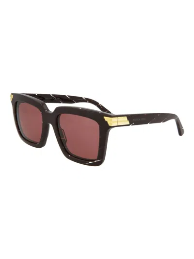 Bottega Veneta Bv1005s Sunglasses In 80001 - Orange Orange Orange