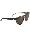 Bottega Veneta Bv1018s Tortoise Shell Cat-eye Sunglasses (authentic Pre-loved) In Brown