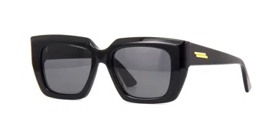Pre-owned Bottega Veneta Bv1030s Black/grey (001 Fa) Sunglasses In Gray