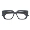 Bottega Veneta Bv1032o-007 Grey-grey-transparent In Grey-grey-transparent