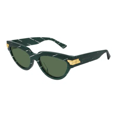 Bottega Veneta Bv1035s004 Green Lens Sunglasses