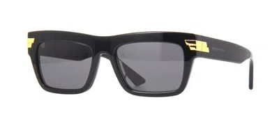 Pre-owned Bottega Veneta Bv1058s Black/grey (001) Sunglasses In Gray