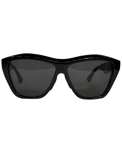 Bottega Veneta Bv1092s Cat Eye Sunglasses (authentic Pre-loved) In Black