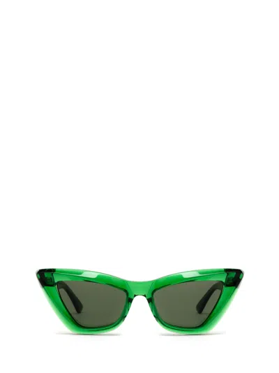 Bottega Veneta Bv1101s Green Sunglasses