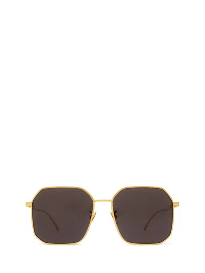 Bottega Veneta Bv1108sa Gold Sunglasses