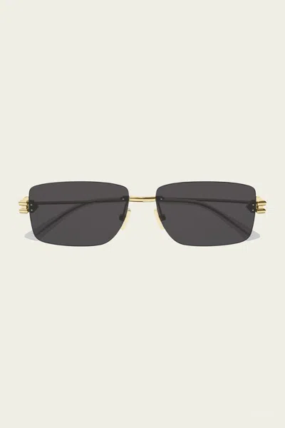 BOTTEGA VENETA BV1126S-002 GOLD GREY