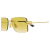 Bottega Veneta Bv1126s006-gold-gold-yellow In Gold