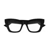 Bottega Veneta Geometric Frame Flat Mirror In 001 Black