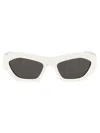 Bottega Veneta Bv1221s Sunglasses In 004 White White Grey