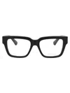 Bottega Veneta Bv1365o Glasses In 001 Black Black Transparent