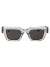 Bottega Veneta Bv1230s Sunglasses In 001 Crystal Crystal Grey