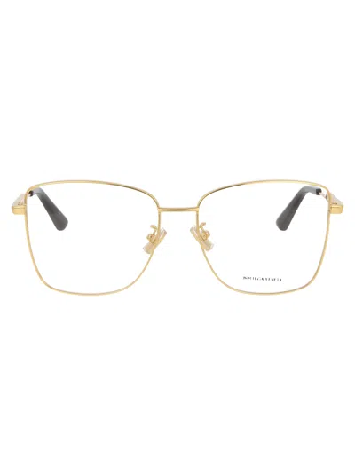 Bottega Veneta Bv1238o Glasses In Gold