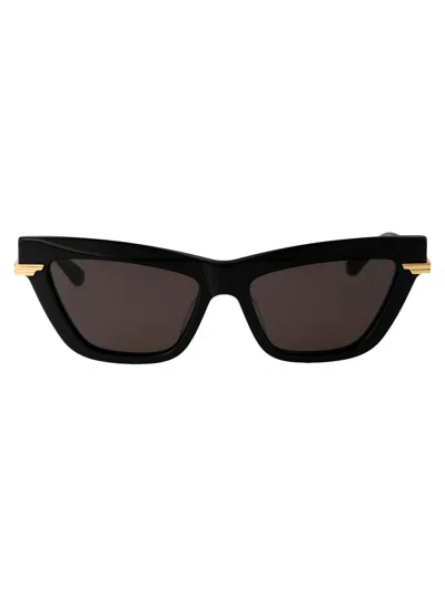 Bottega Veneta Bv1241s Acetate Sunglasses In Black