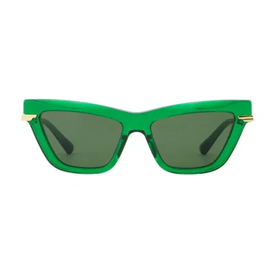 Bottega Veneta Sunglasses Bv1241s In Green