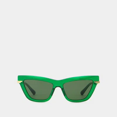 Bottega Veneta Bv1241s Sunglasses In Green