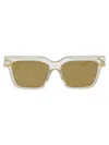 Bottega Veneta Sunglasses In 004 Yellow Gold Yellow