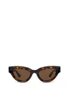 BOTTEGA VENETA BV1249S HAVANA SUNGLASSES