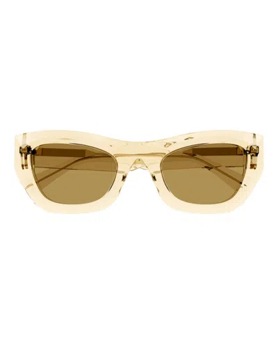 Bottega Veneta Bv1251s Sunglasses In Nude