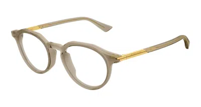 Bottega Veneta Bv1263o Eyeglasses In Taupe