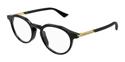 Bottega Veneta Bv1263o Men's Glasses, Black, Size 48