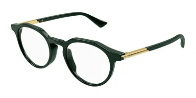Bottega Veneta Bv1263o Men's Glasses, Green, Size 48