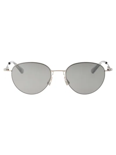 Bottega Veneta Bv1268s Sunglasses In 003 Silver Silver Silver