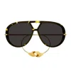 Bottega Veneta Bv1273s Linea Unapologetic Sunglasses In Black
