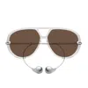 Bottega Veneta Bv1273s Linea Unapologetic Sunglasses In Brown