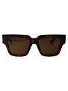 Bottega Veneta Acetate Bv1276s Sunglasses In 002 Havana Crystal Brown