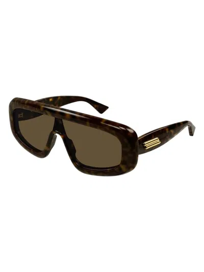 Bottega Veneta Bv1281s 002 Sunglasses In Havana