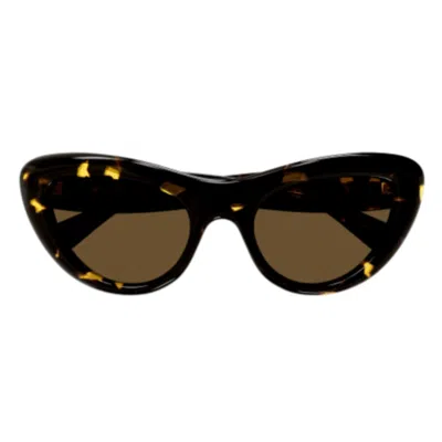 BOTTEGA VENETA BV1282S002 HAVANA HAVANA BROWN