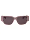 Bottega Veneta Acetate Pink Sunglasses In 004 Pink Pink Brown