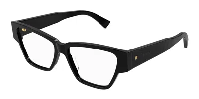 Bottega Veneta Bv1288o Women's Glasses, Black, Size 55 In Purple