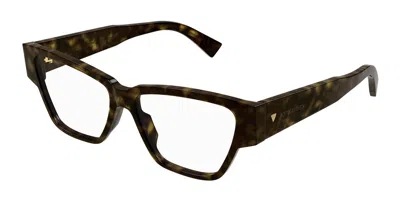 Bottega Veneta Bv1288o Women's Glasses, Tortoiseshell, Size 55 In Brown