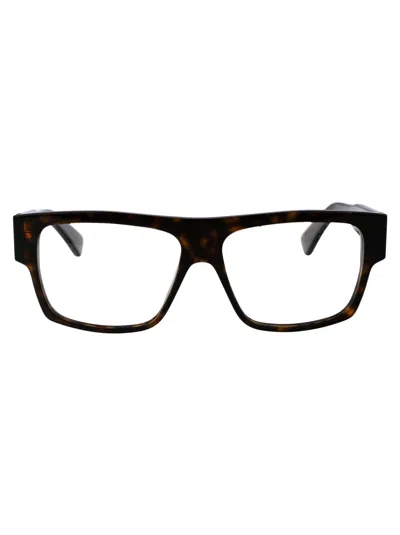 Bottega Veneta Bv1290o Glasses In 002 Havana Havana Transparent